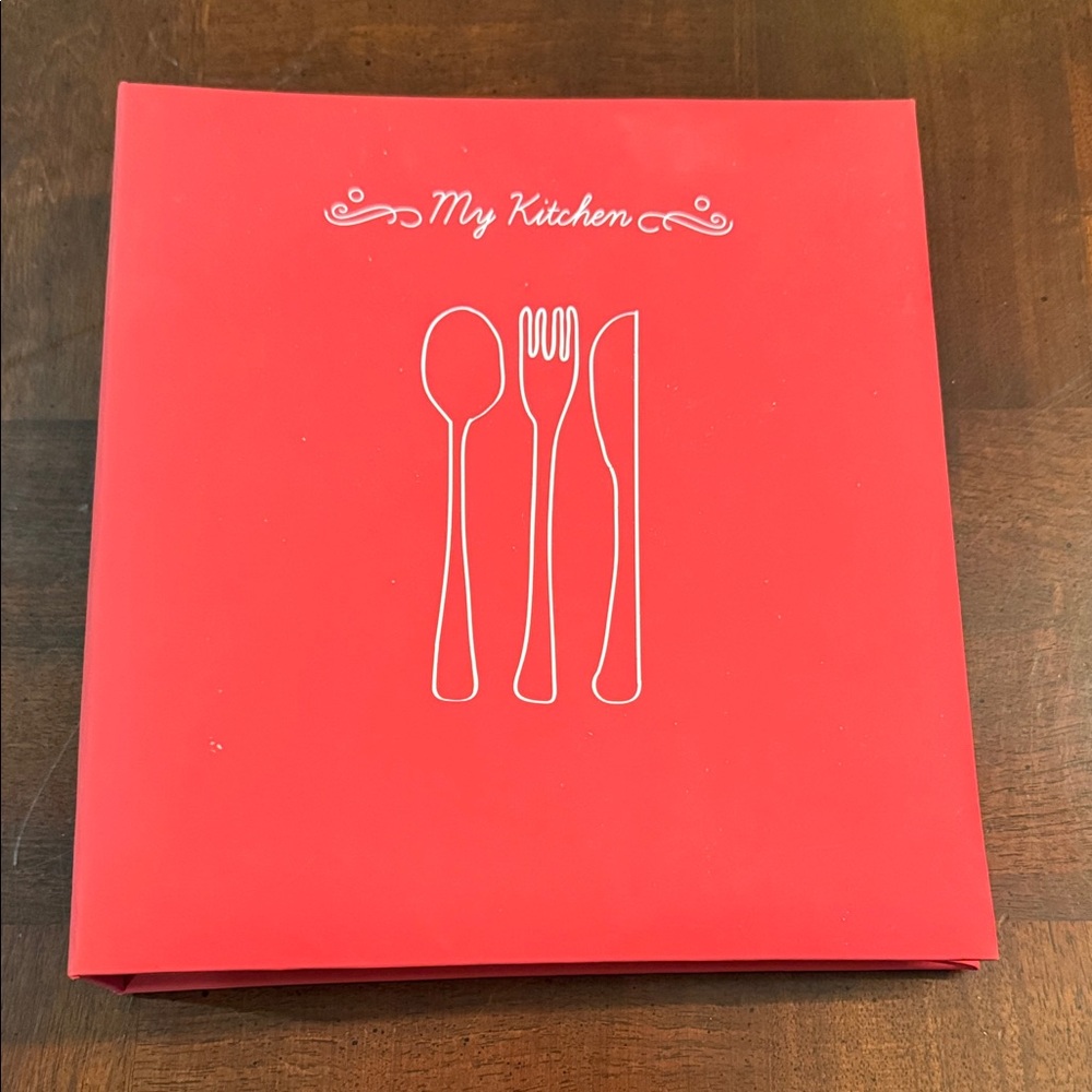 Recipe Binder Keepsake Andrews + Blaine New